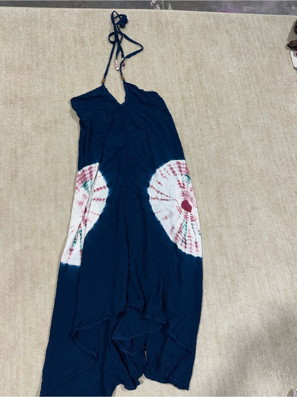 One Size Halter beaded Festival Dress